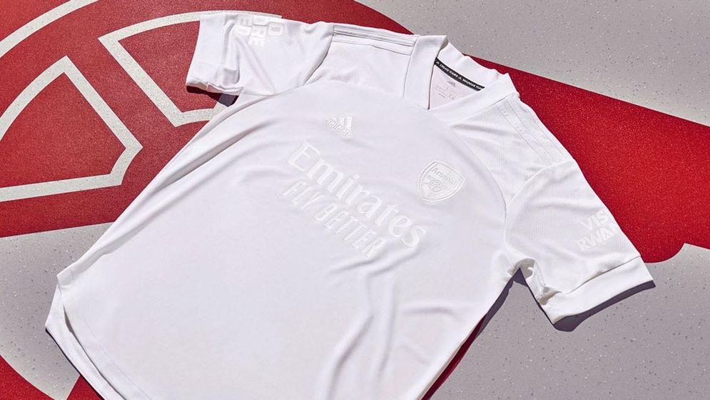 Arsenal dan Adidas Rilis Seragam Serba Putih Sebagai Kampanye Anti-Kejahatan